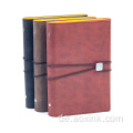 Binder Notebook LooS Locker-Blatt Vintage Leder Journals Planung